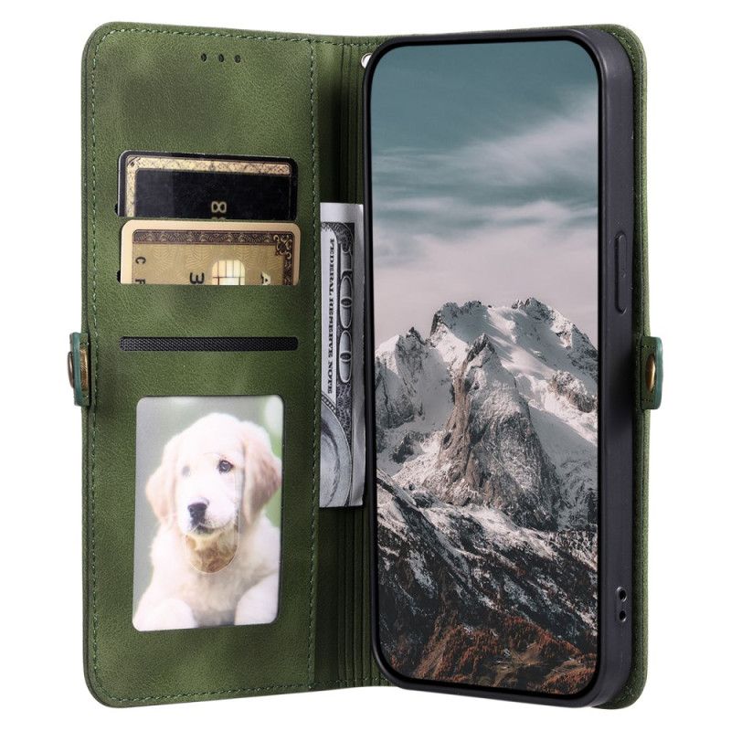 Etui Folio Xiaomi Redmi Note 14 Pro Plus 5g Efekt Zamszu Mandali Etui Ochronne