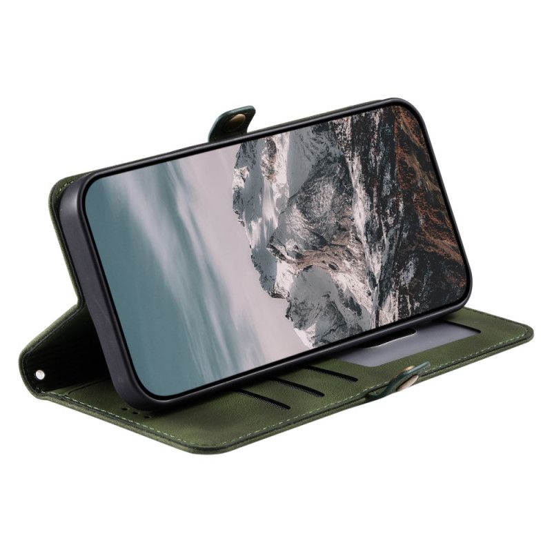 Etui Folio Xiaomi Redmi Note 14 Pro Plus 5g Efekt Zamszu Mandali Etui Ochronne