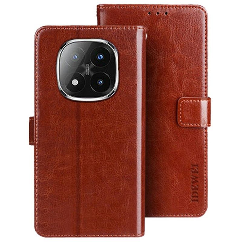 Etui Folio Xiaomi Redmi Note 14 Pro Plus 5g Idewei Classic Etui Ochronne