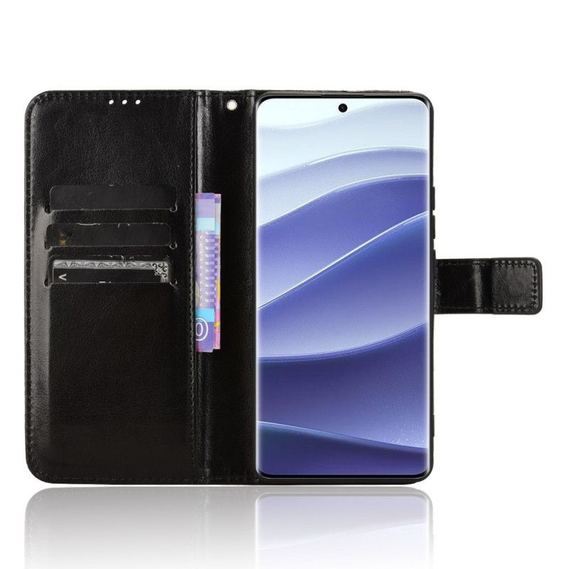 Etui Folio Xiaomi Redmi Note 14 Pro Plus 5g Jaskrawa Sztuczna Skóra Etui Ochronne