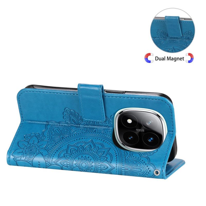 Etui Folio Xiaomi Redmi Note 14 Pro Plus 5g Nadruk Mandali