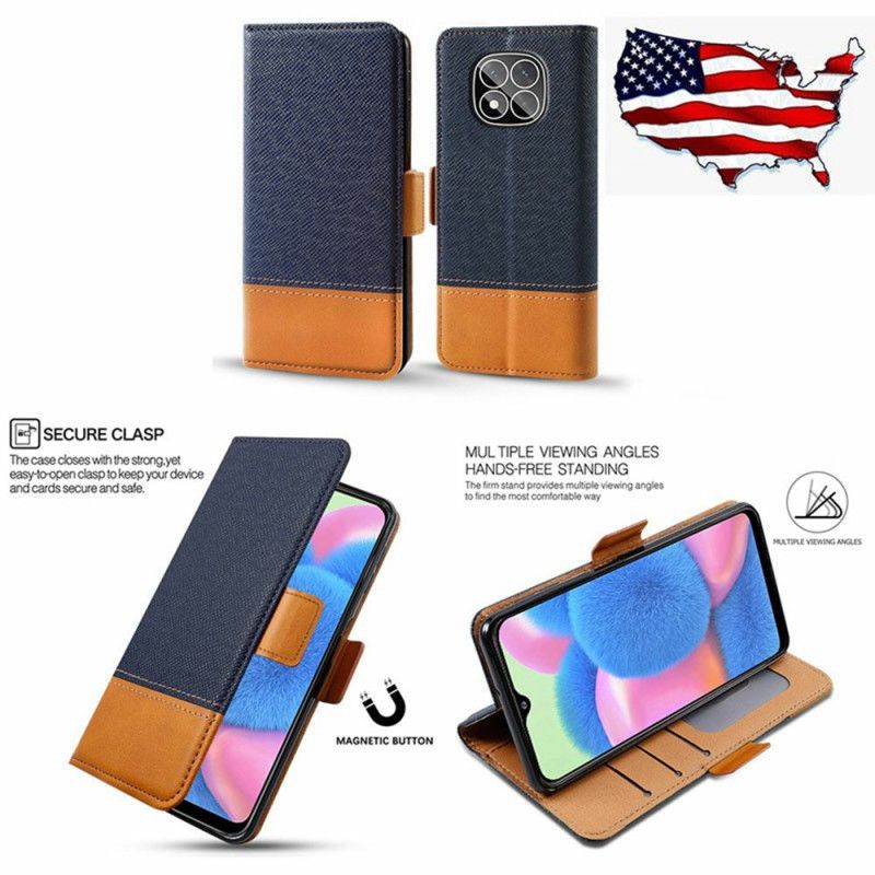 Etui Folio Xiaomi Redmi Note 14 Pro Plus 5g Podwójna Faktura Etui Ochronne