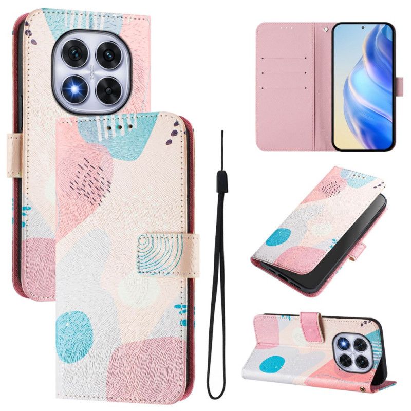 Etui Folio Xiaomi Redmi Note 14 Pro Plus 5g Wzór Graffiti