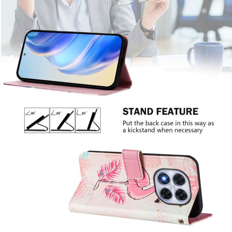 Etui Folio Xiaomi Redmi Note 14 Pro Plus 5g Wzór Ptaków
