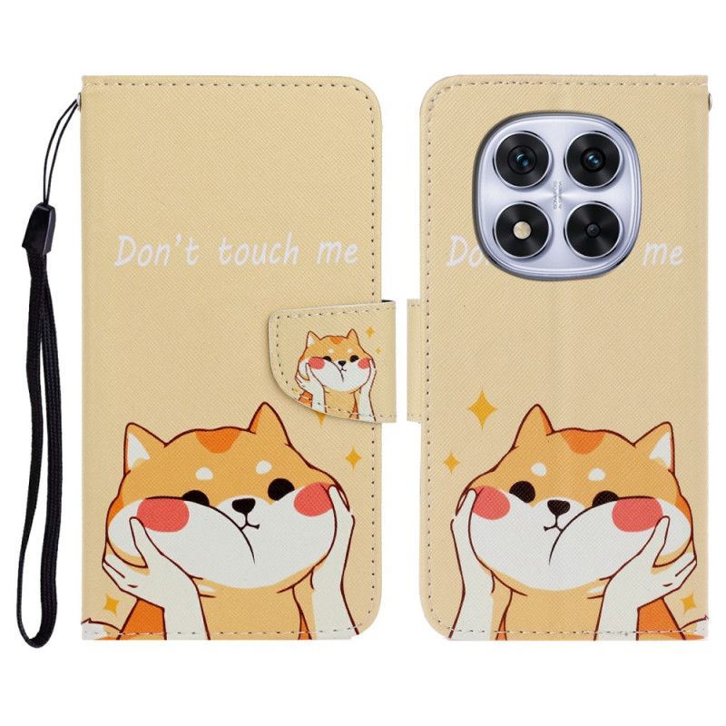 Etui Folio Xiaomi Redmi Note 14 Pro Plus 5g Wzór Shiba Inu Etui Ochronne