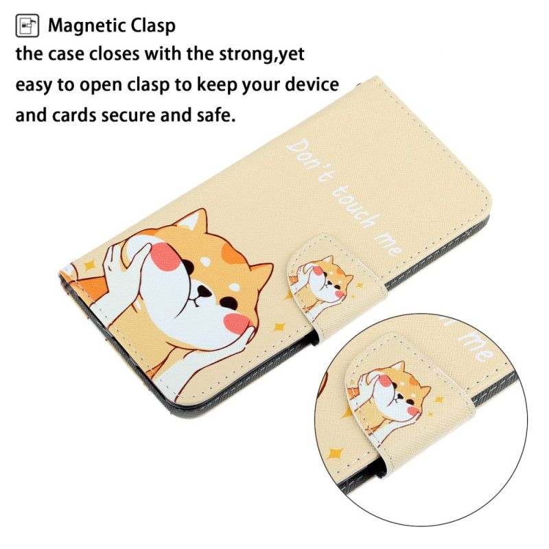 Etui Folio Xiaomi Redmi Note 14 Pro Plus 5g Wzór Shiba Inu Etui Ochronne