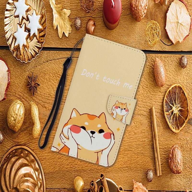 Etui Folio Xiaomi Redmi Note 14 Pro Plus 5g Wzór Shiba Inu Etui Ochronne