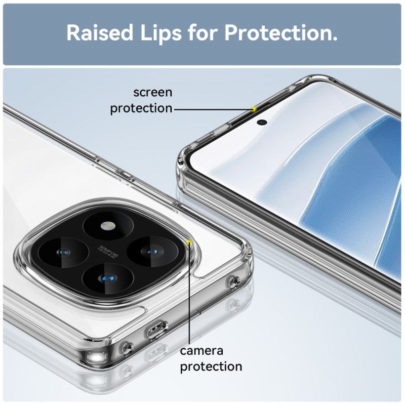 Etui Xiaomi Redmi Note 14 Pro Plus 5g Akryl I Silikon Etui Ochronne