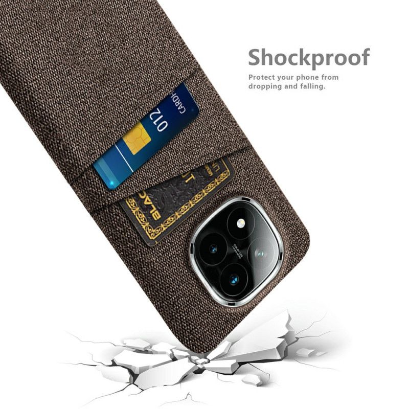 Etui Xiaomi Redmi Note 14 Pro Plus 5g Etui Na Karty Z Materiału Etui Ochronne