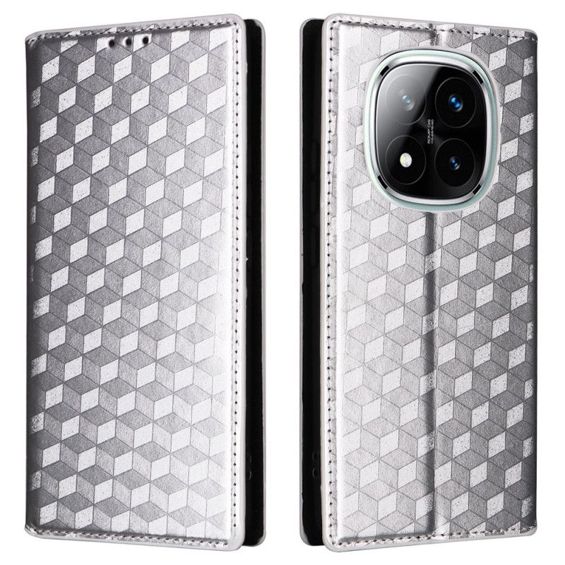 Flip Kotelot Xiaomi Redmi Note 14 Pro Plus 5g Błyszczący Wzór 3d