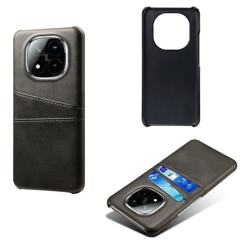 Futerały Xiaomi Redmi Note 14 Pro Plus 5g Etui Na Telefon Etui Na Karty Z Efektem Skóry