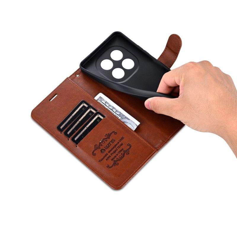 Skórzany Futerał Xiaomi Redmi Note 14 Pro Plus 5g Etui Na Telefon Azns