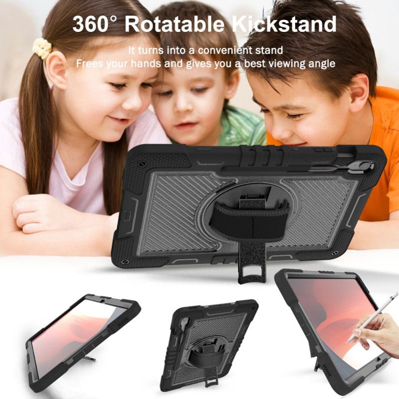 Etui Do Samsung Galaxy Tab S10 Fe Plus Podstawka I Pasek Na Ramię