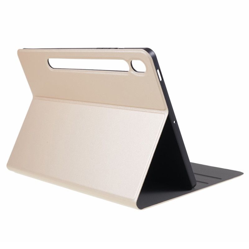 Etui Samsung Galaxy Tab S10 Fe Plus Efekt Skóry