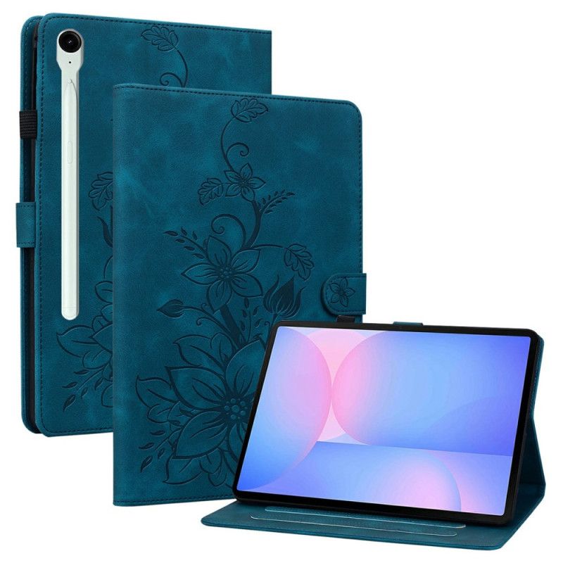 Obudowa Samsung Galaxy Tab S10 Fe Plus Etui Na Telefon Lilia (fleur-de-lis)