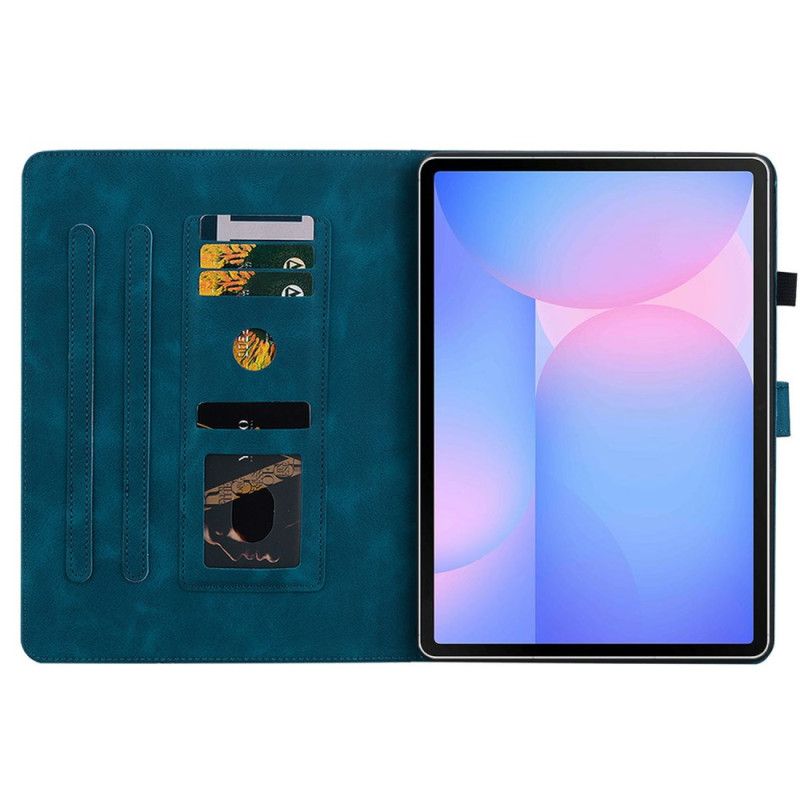 Obudowa Samsung Galaxy Tab S10 Fe Plus Etui Na Telefon Lilia (fleur-de-lis)