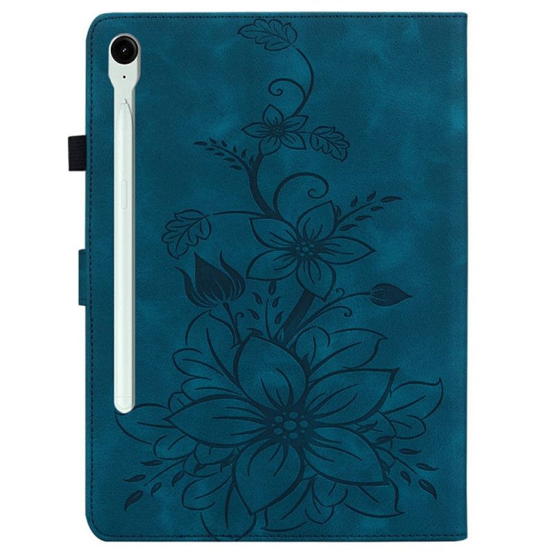 Obudowa Samsung Galaxy Tab S10 Fe Plus Etui Na Telefon Lilia (fleur-de-lis)