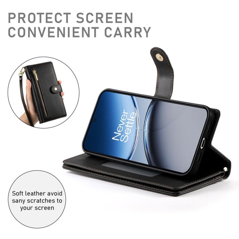 Etui Folio Do Oneplus Nord 4 Portfel Z Paskiem I Paskiem Na Ramię