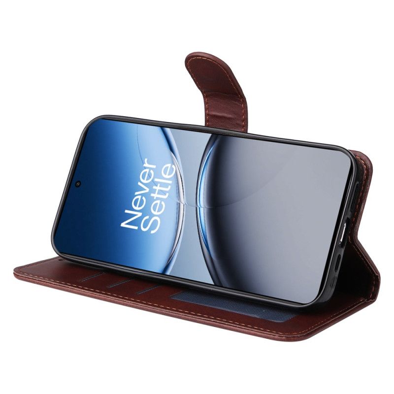 Etui Folio Do Oneplus Nord 4 Prosty Pasek Ze Sztucznej Skóry