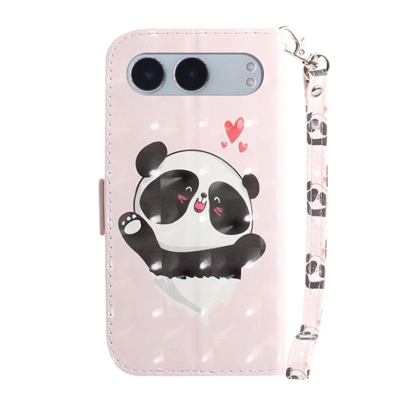 Etui Folio Do Oneplus Nord 4 Smycz Panda Love