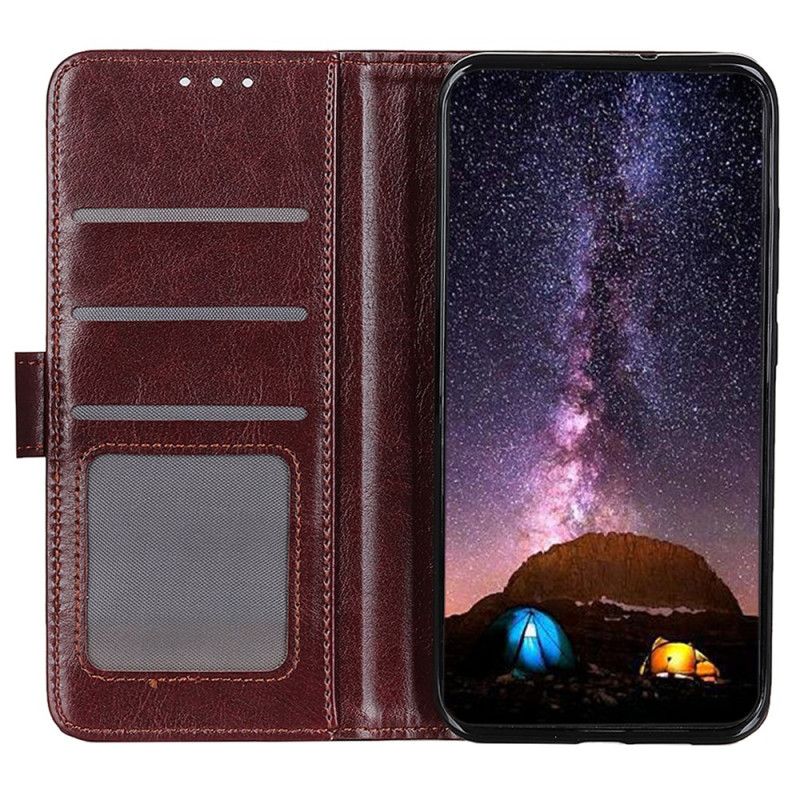 Etui Folio Oneplus Nord 4 Lakierowana Skóra Ekologiczna Etui Ochronne