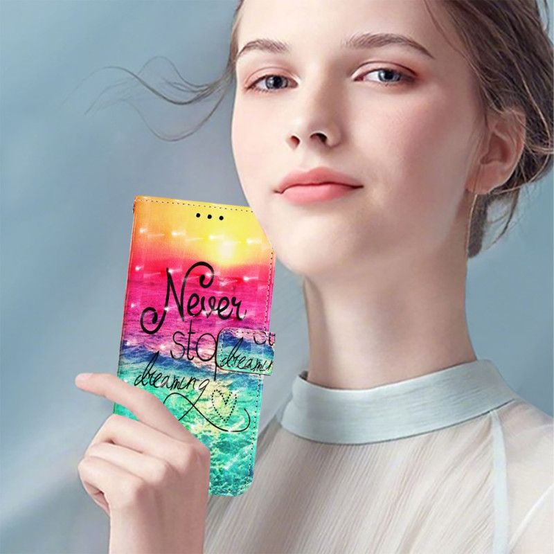 Etui Folio Oneplus Nord 4 Nigdy Nie Przestawaj Marzyć