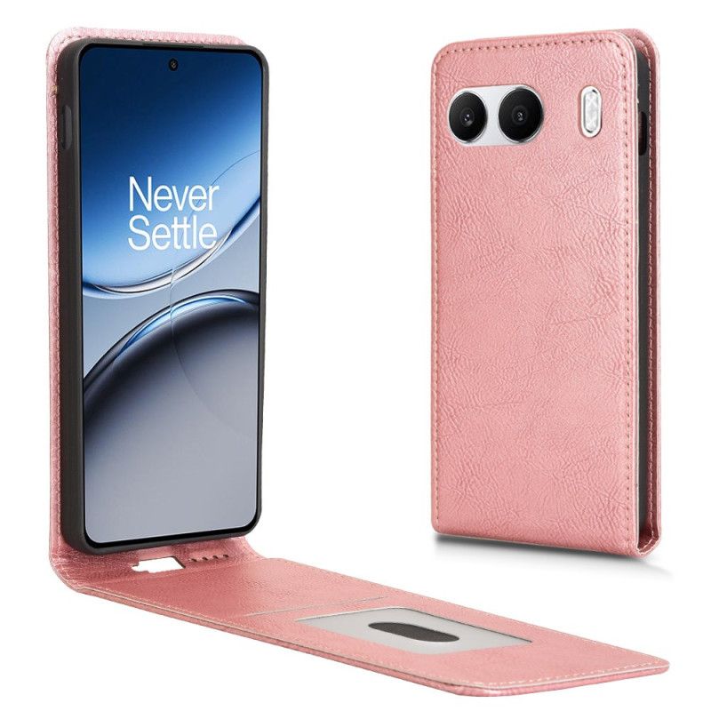 Etui Folio Oneplus Nord 4 Pionowa Klapka Ze Sztucznej Skóry