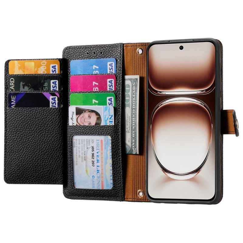 Etui Folio Oneplus Nord 4 Portfel Z Blokadą Rfid W Kształcie Serca