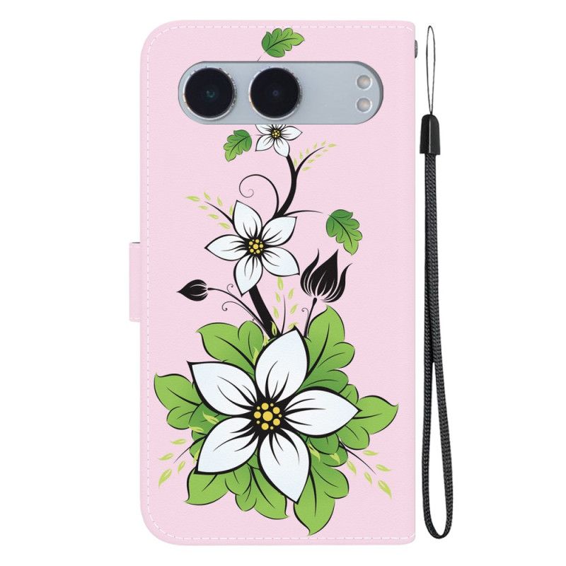 Etui Folio Oneplus Nord 4 Smycz Lilia Etui Ochronne