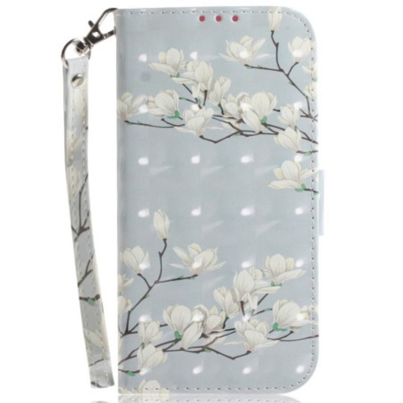 Etui Folio Oneplus Nord 4 Smycz Magnolie