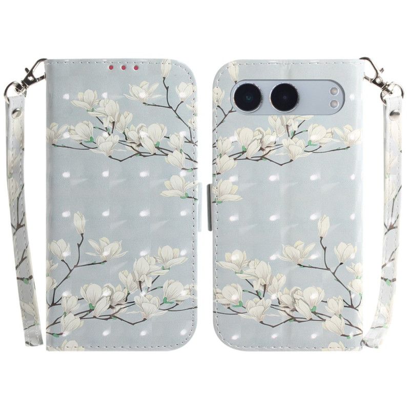 Etui Folio Oneplus Nord 4 Smycz Magnolie