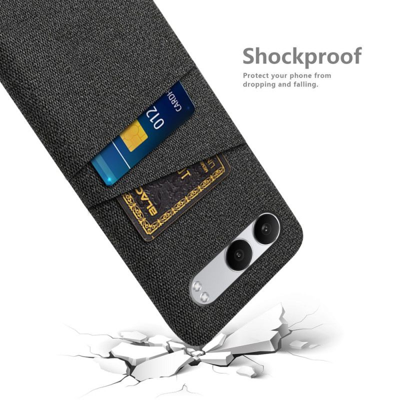 Etui Oneplus Nord 4 Materiałowy Uchwyt Na Karty