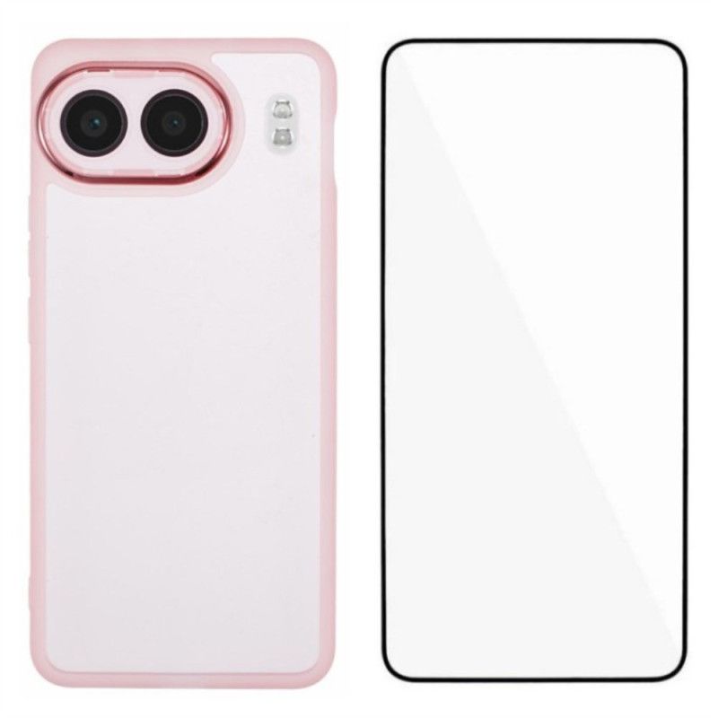 Przezroczysty Różowy