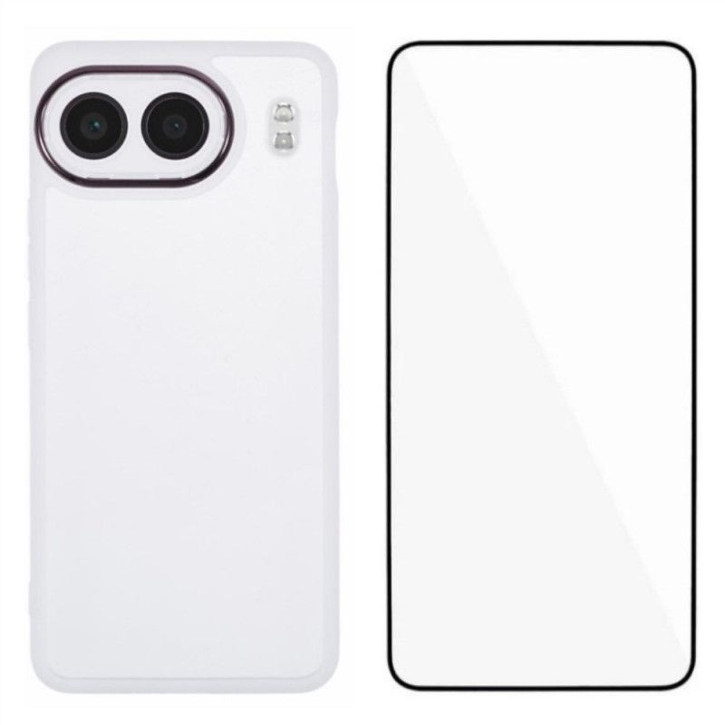 Przezroczysty Biały