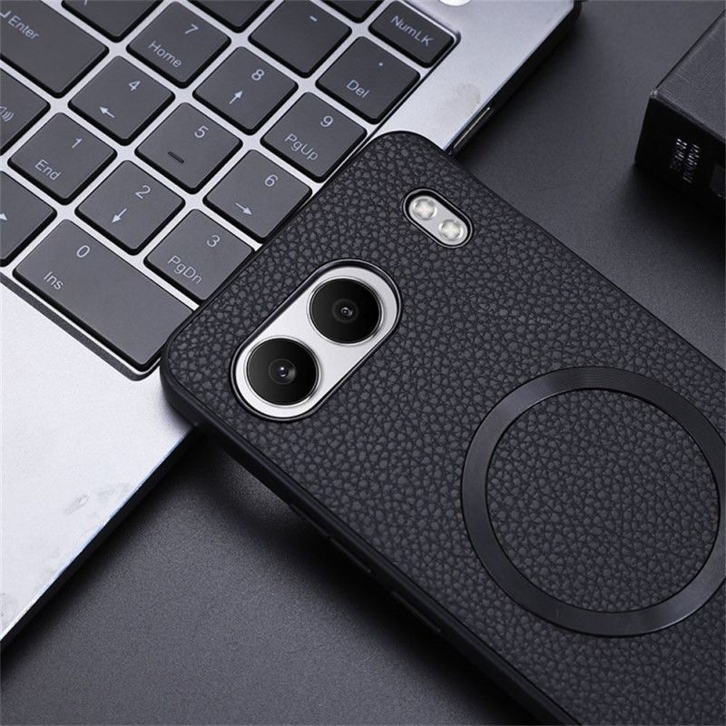 Futerały Oneplus Nord 4 Etui Na Telefon Skóra Ekologiczna Lychee Kompatybilna Z Magsafe