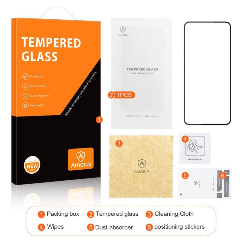 Ochraniacz Ekranu Ze Szkła Hartowanego O Pełnej Powierzchni Do Oneplus Nord 4