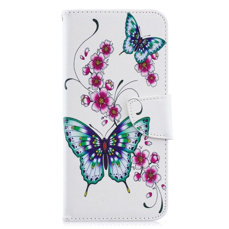 Etui Folio Samsung Galaxy A70 Cudowne Motyle