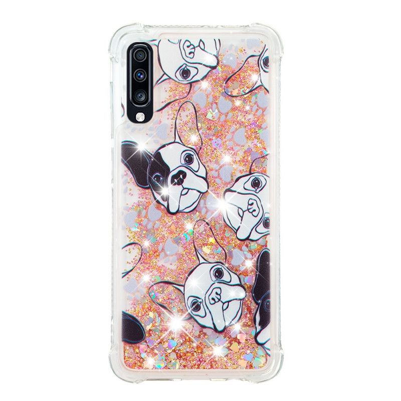 Etui Samsung Galaxy A70 Brokat Pana Psa Etui Ochronne