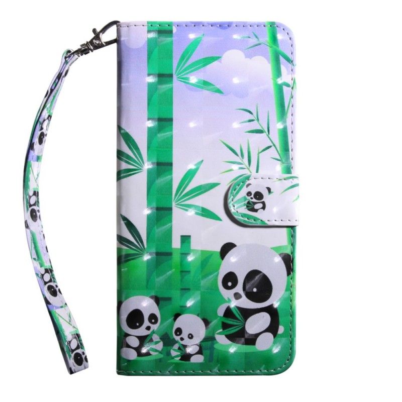 Etui Folio Sony Xperia 10 Plus Rodzina Pandy