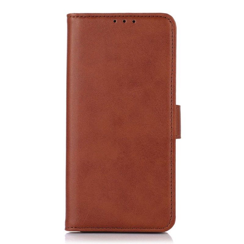 Etui Folio do Xiaomi 12T / 12T Pro Efekt Trzeźwej Skóry