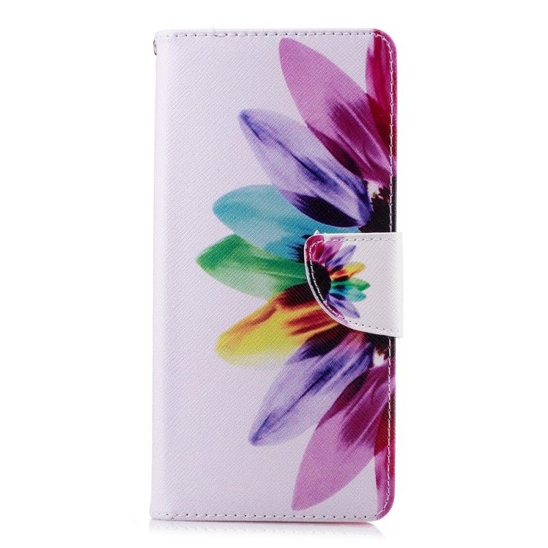 Etui Folio Samsung Galaxy Note 9 Kwiat Akwareli