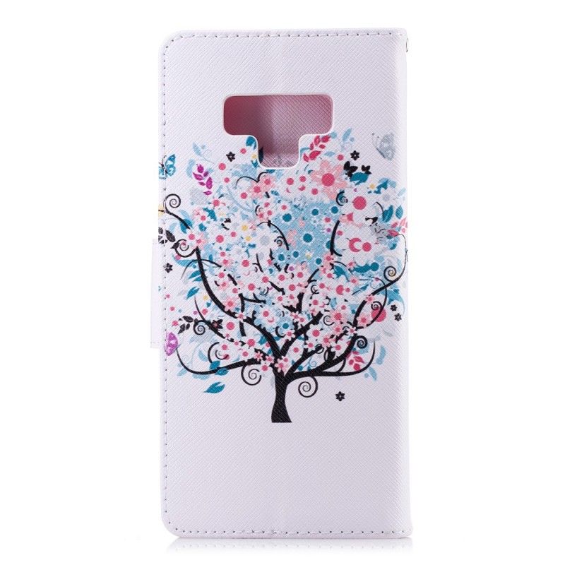 Etui Folio Samsung Galaxy Note 9 Kwitnące Drzewo
