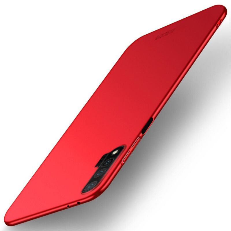 Etui Huawei Nova 6 Czerwony Czarny Mofi Etui Ochronne
