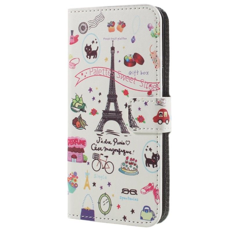 Etui Folio Samsung Galaxy S9 Kocham Paryż Etui Ochronne