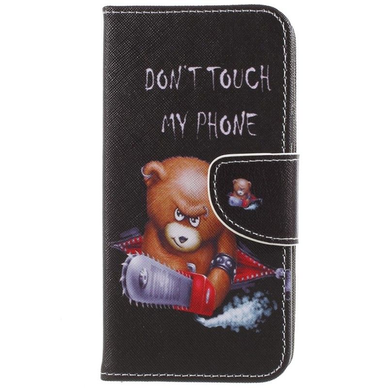 Etui Folio Samsung Galaxy S9 Niebezpieczny Niedźwiedź Etui Ochronne