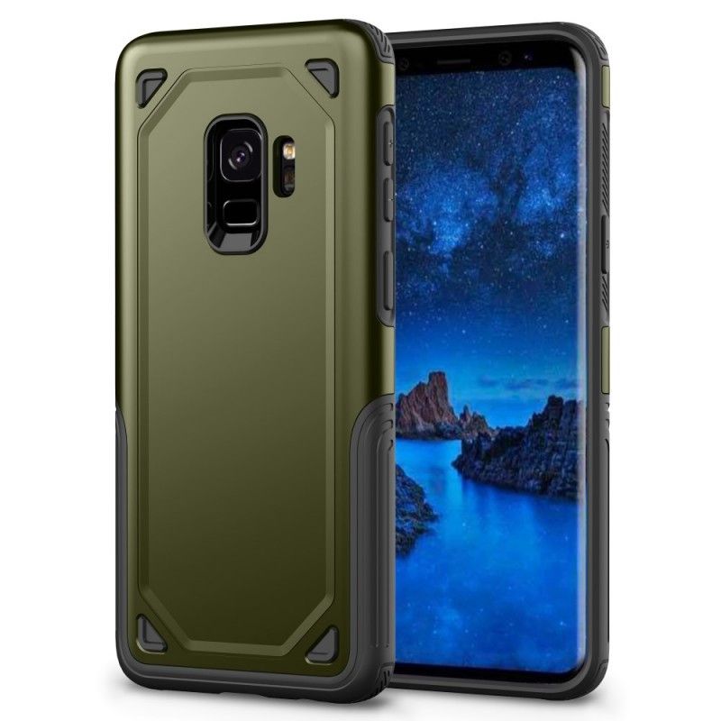 Etui Samsung Galaxy S9 Różowy Efekt Metalu Premium