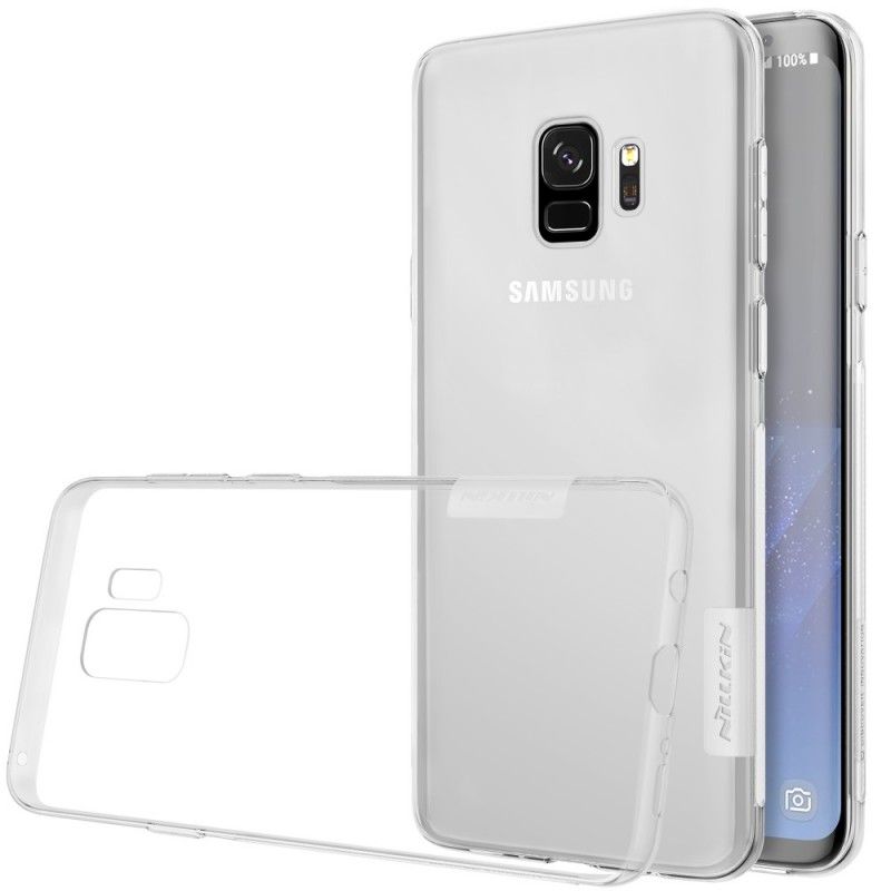 Etui Samsung Galaxy S9 Złoty Przezroczysty Nillkin Etui Ochronne