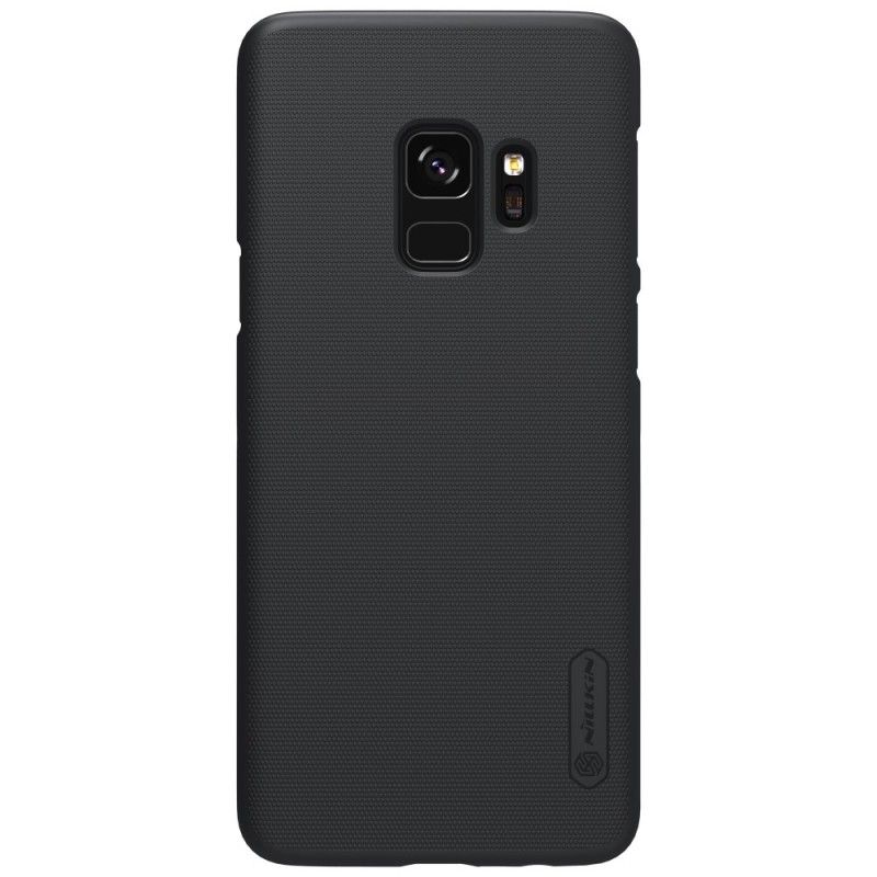 Futerały Samsung Galaxy S9 Czarny Etui na Telefon Sztywny Matowy Nillkin
