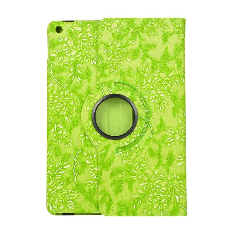 Etui Folio iPad 10.2" (2019) (2020) Czerwony Czarny Teksturowany Obracany O 360 ° Etui Ochronne