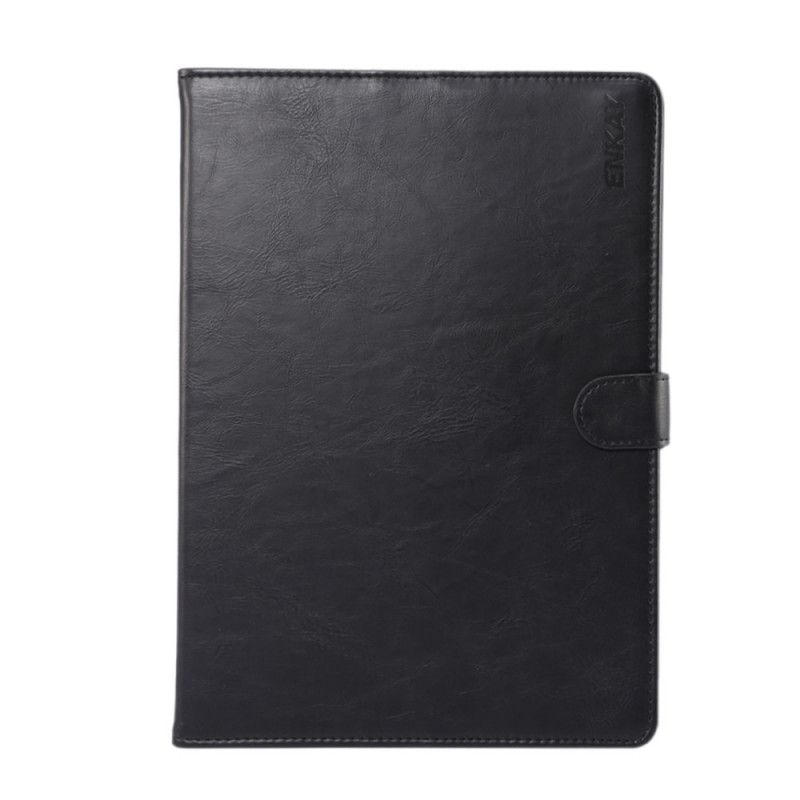 Etui Folio iPad 10.2" (2019) (2020) Szary Czarny Dobra Imitacja Skóry Etui Ochronne